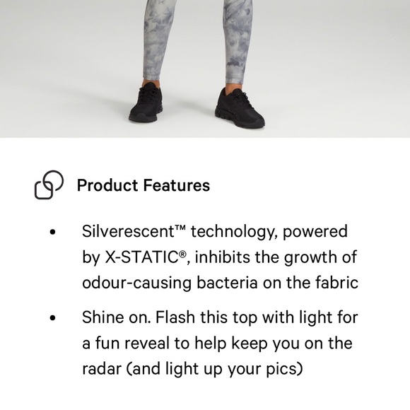 Seawheeze Swiftly Breathe Crop Top *NWT - Picture 5 of 6